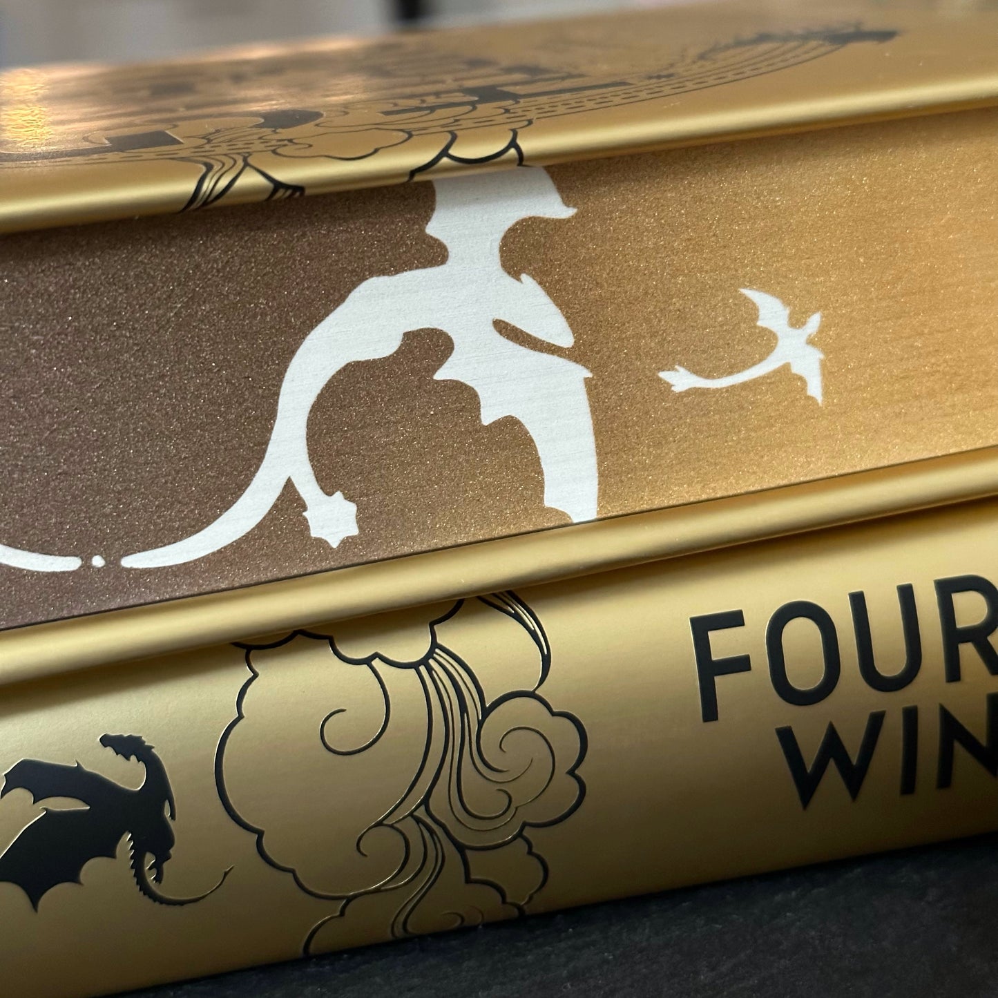 Pre-order Fourth Wing Sprayed Edges - inverted