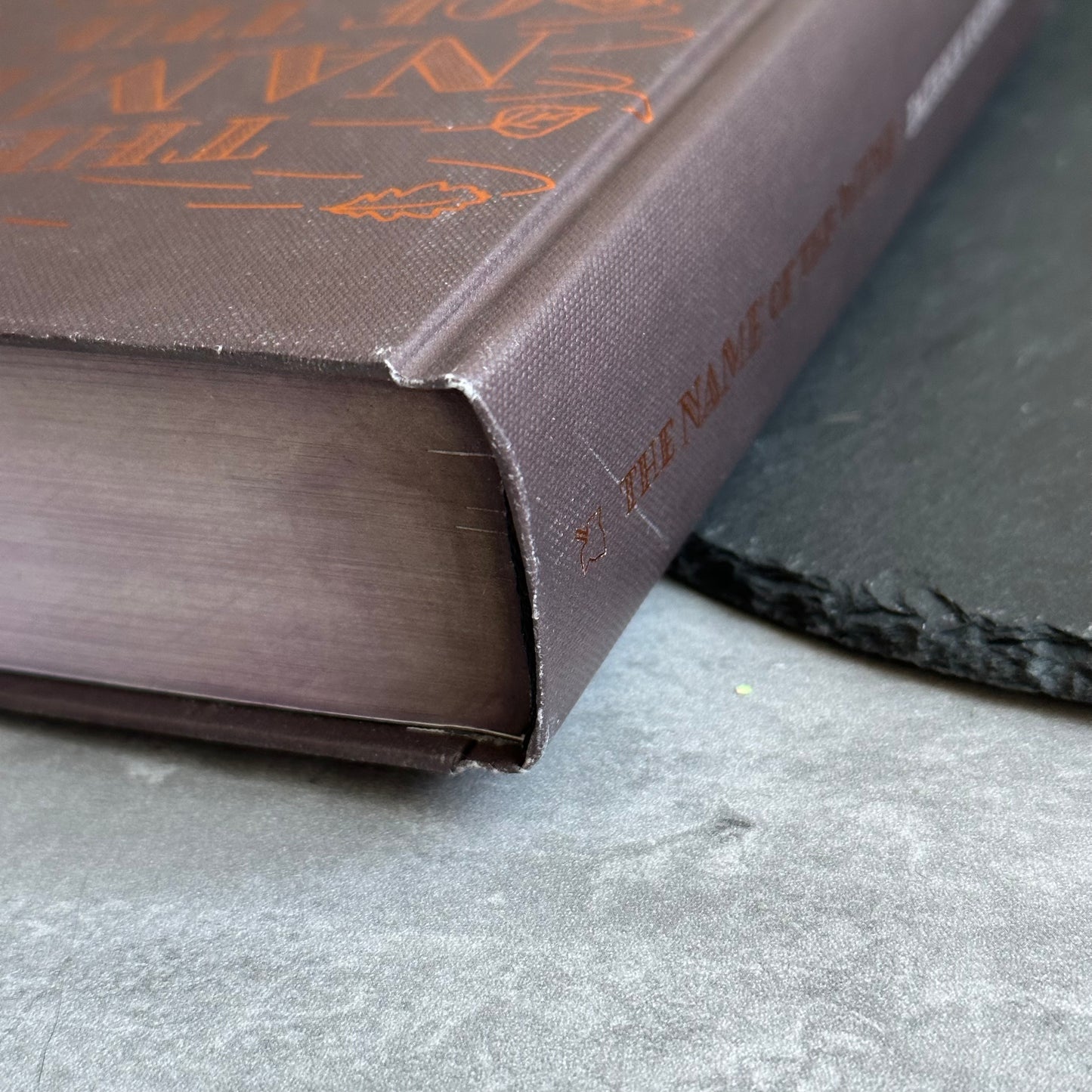 The Name of the Wind - Original Fore-edge Painting