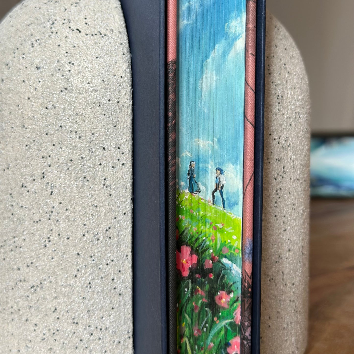 Howl's Moving Castle - Fore-edge Painting