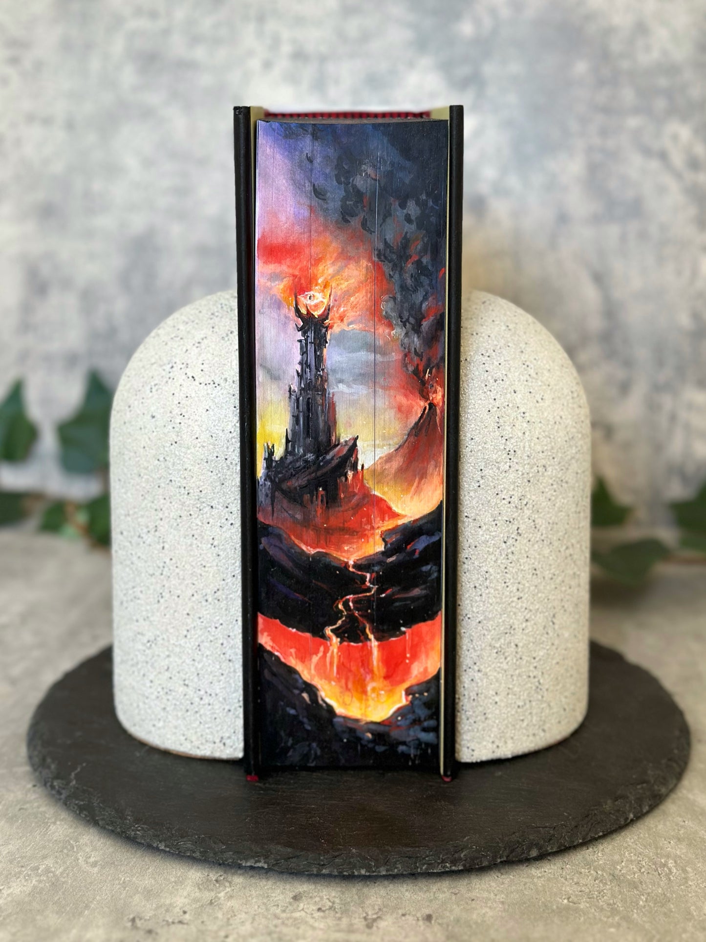 Mordor - Fore-edge Painting