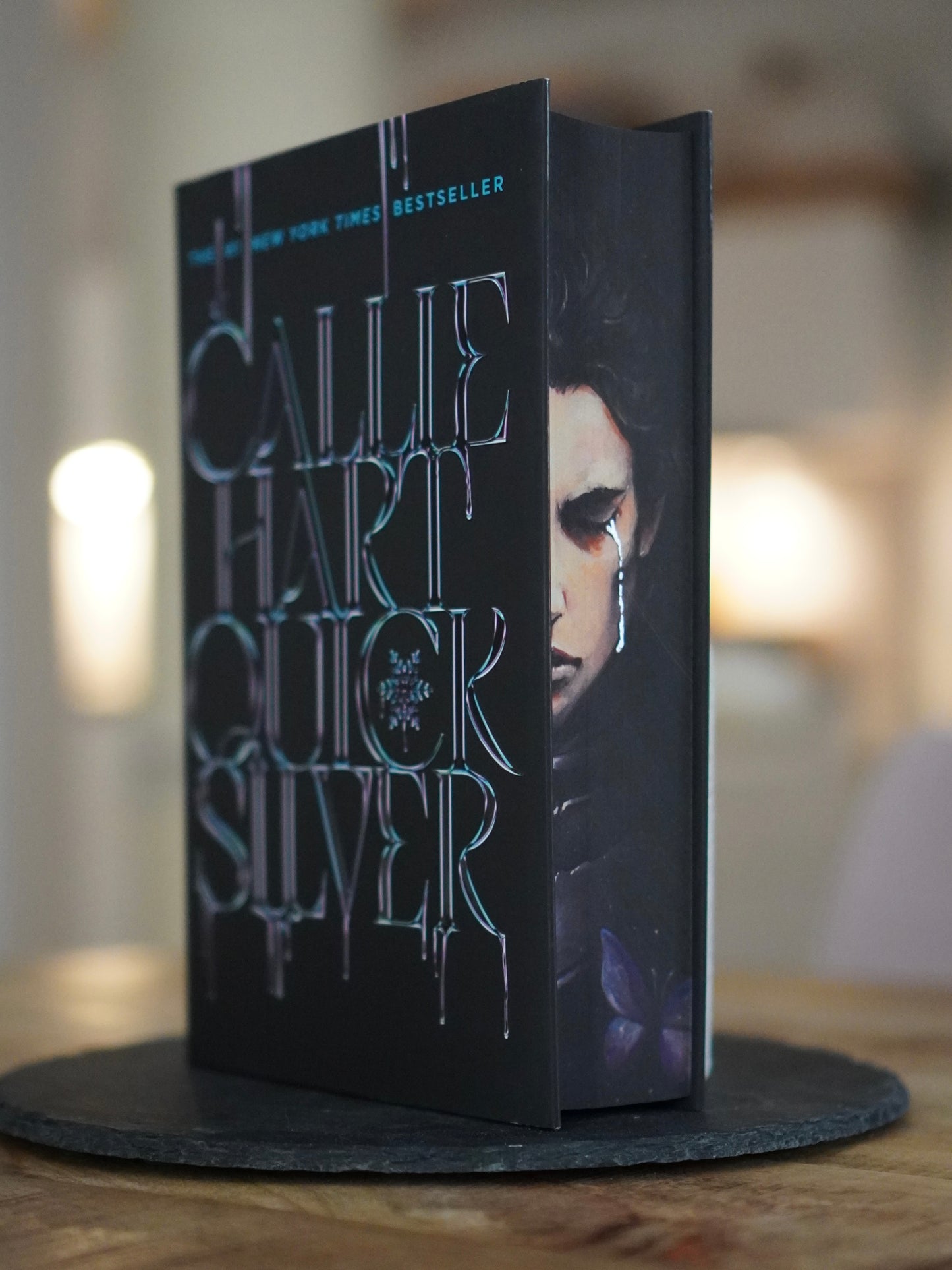 Pre-order Book - Quicksilver with handpainted Silver tear!