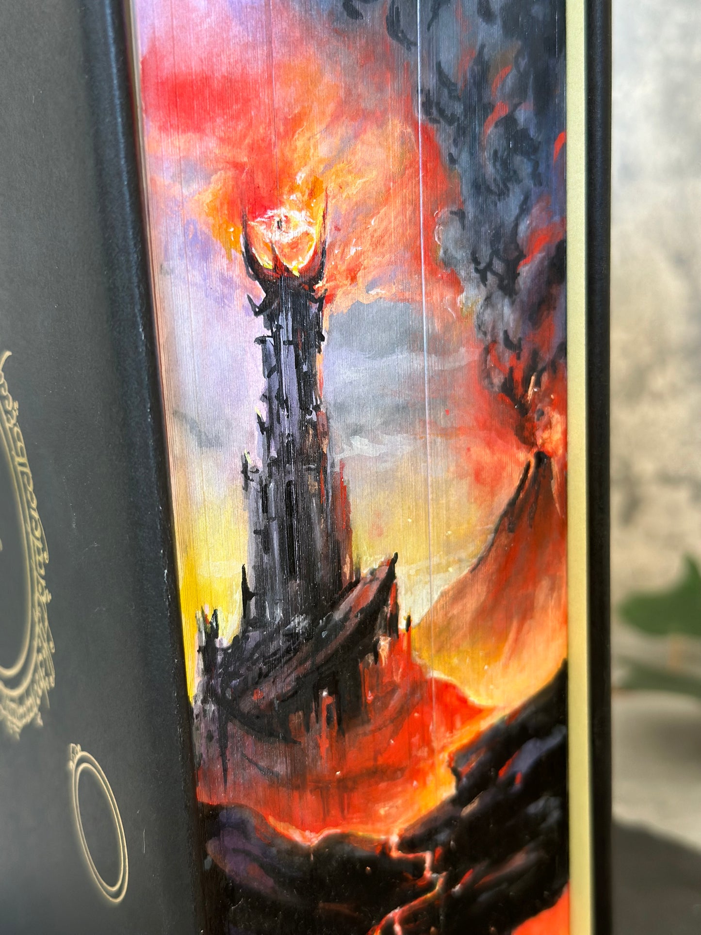 Mordor - Fore-edge Painting