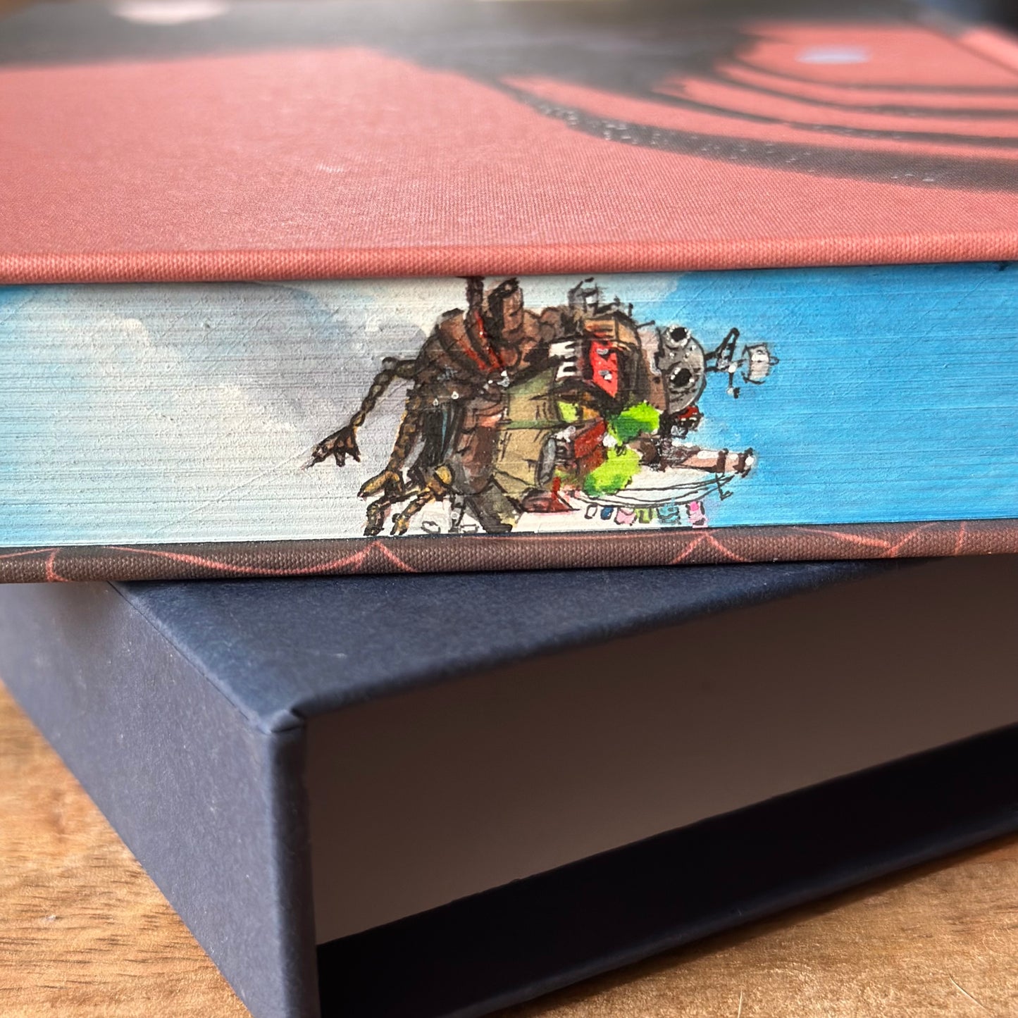 Howl's Moving Castle - Fore-edge Painting