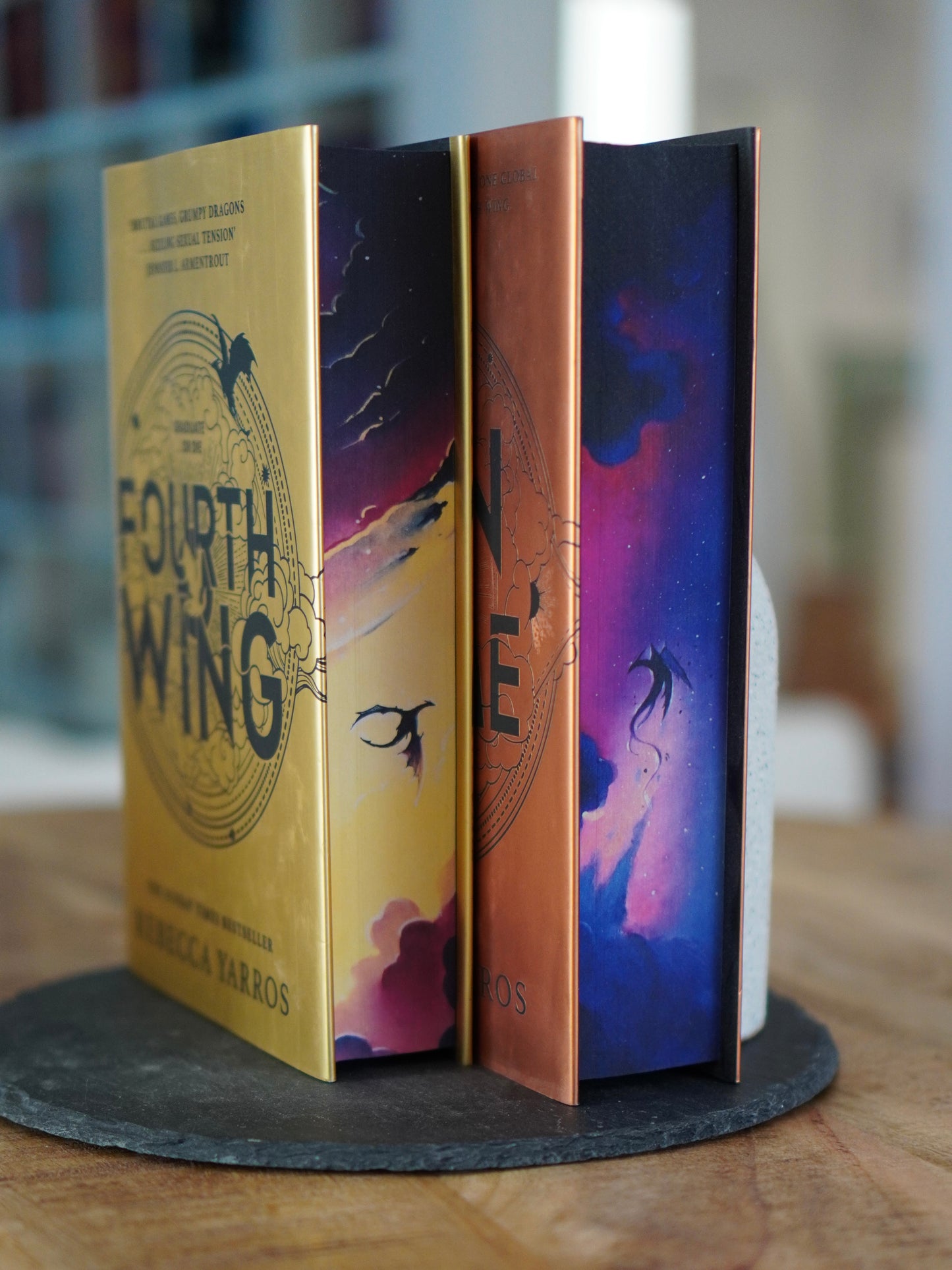 Second Quality! Printed Fourth Wing & Iron Flame