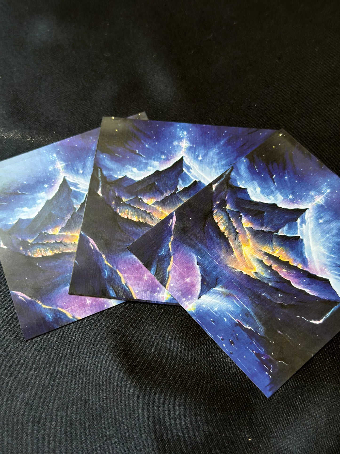 Mountain Lights Magnets