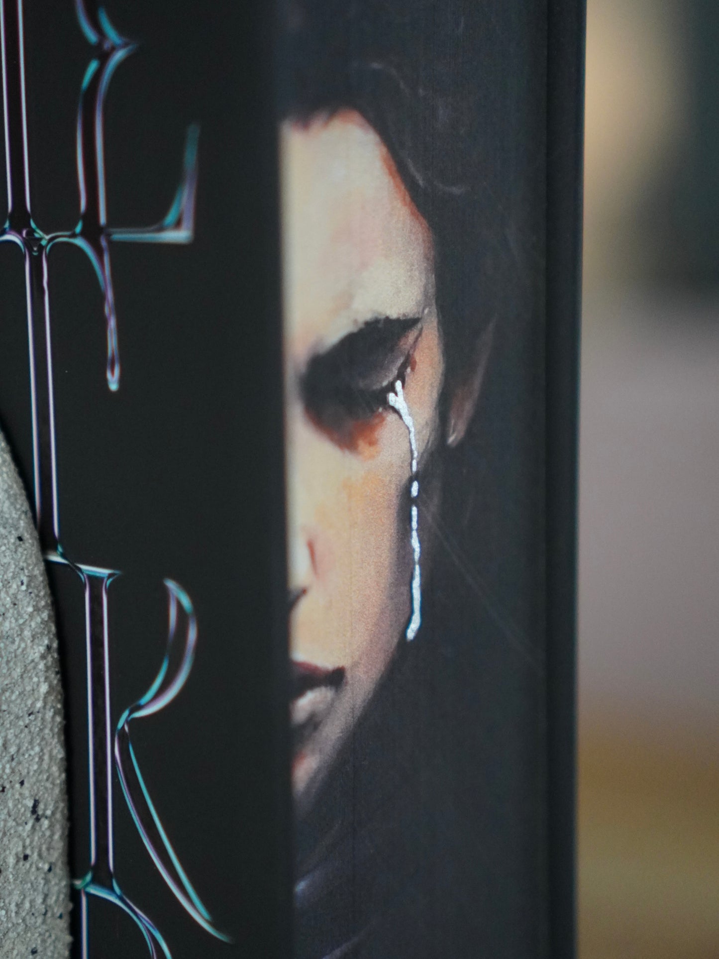 Pre-order Book - Quicksilver with handpainted Silver tear!