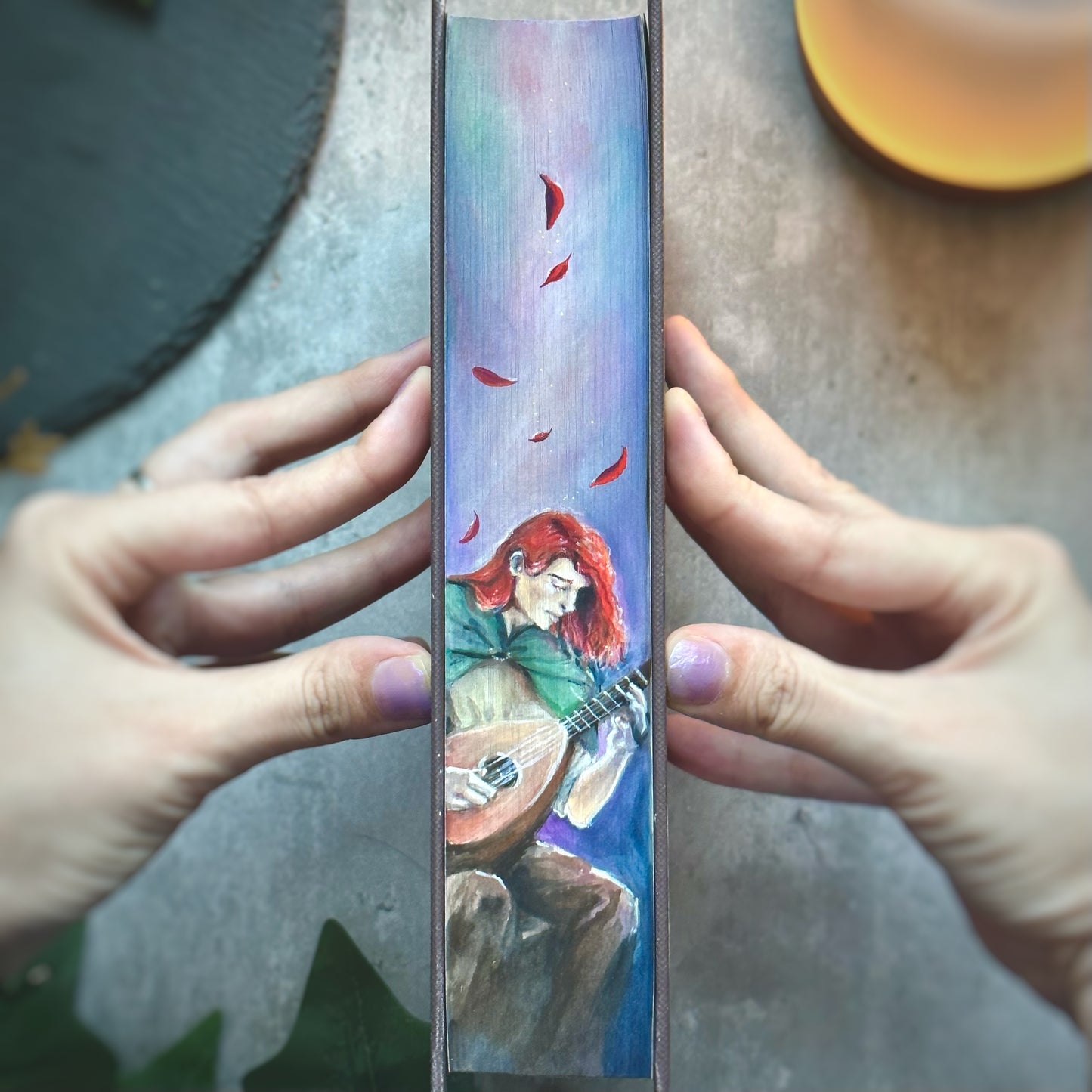 The Name of the Wind - Fore-edge Painting