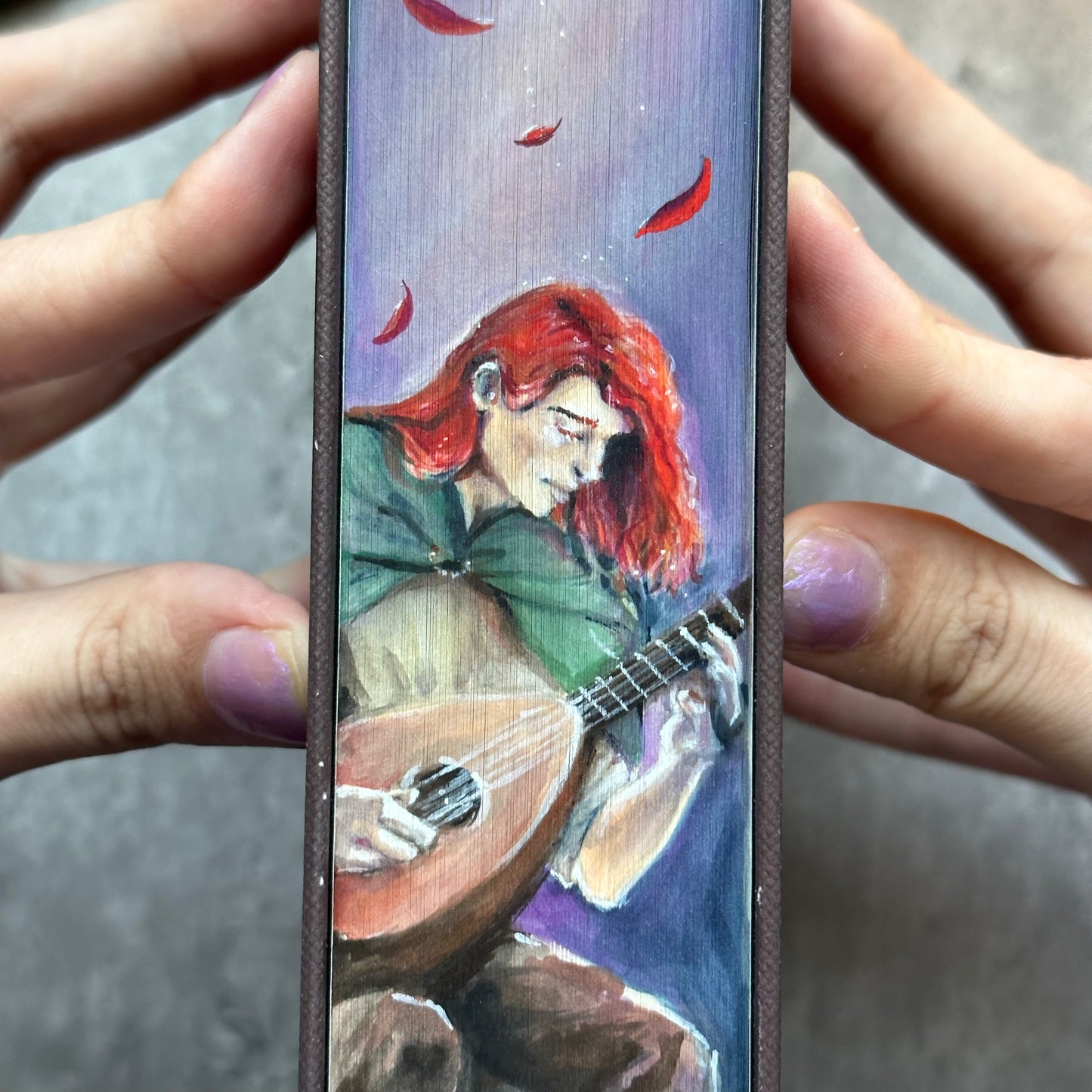 The Name of the Wind - Fore-edge Painting