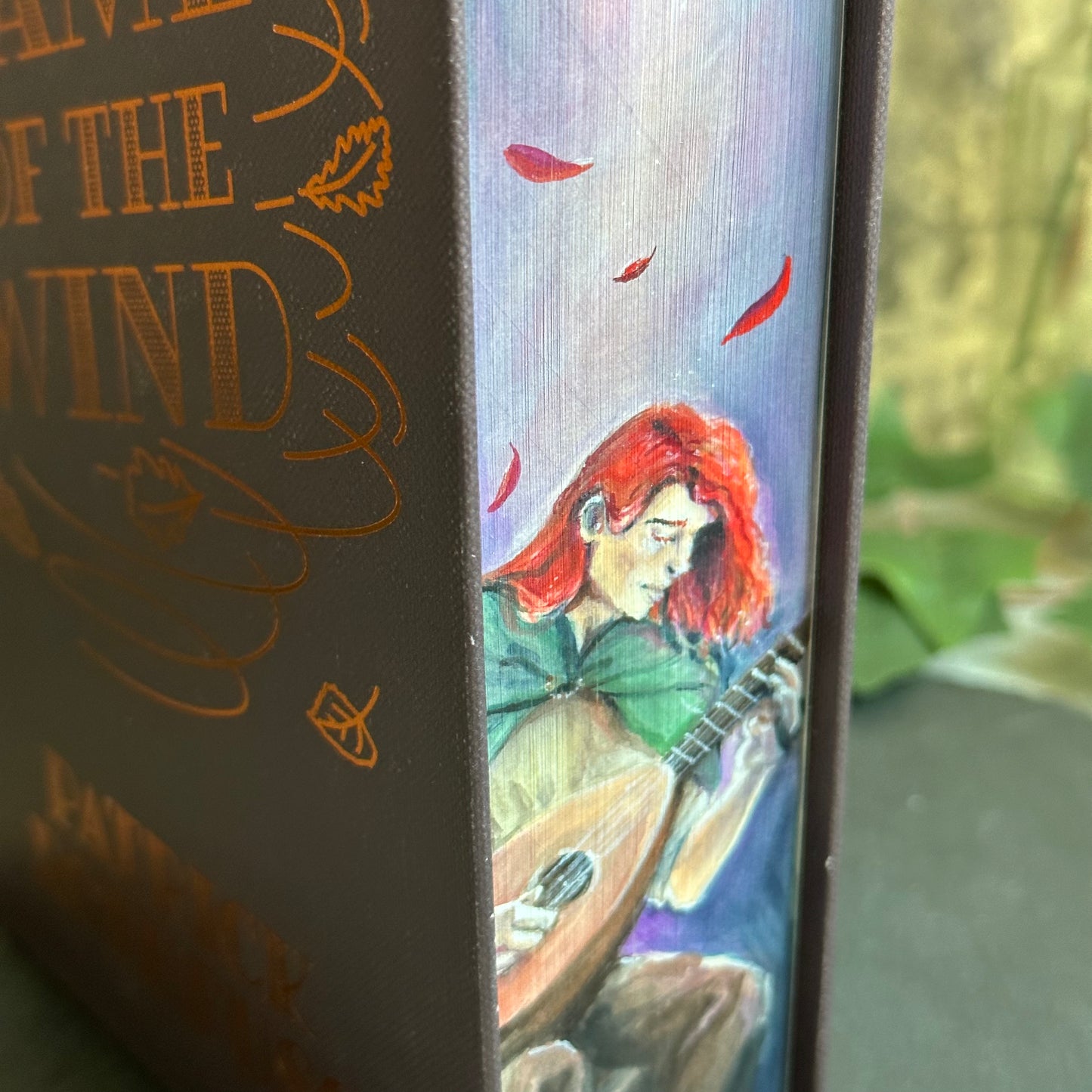 The Name of the Wind - Fore-edge Painting